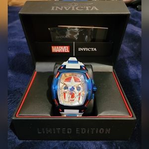 Invicta Capt. America watch.  52mm.